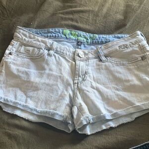 Fox Women's Light Blue Denim Shorts